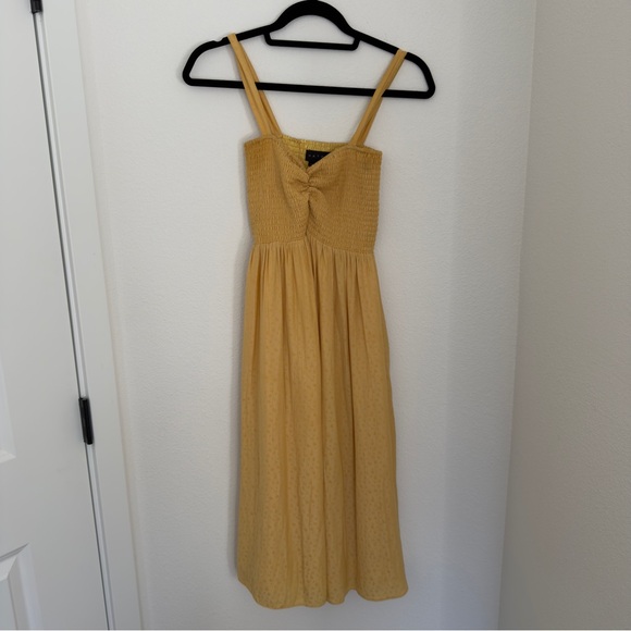 Hatch Gemma Sunny Yellow Flowy Dress Size 1, Small Maternity Women’s - Picture 2 of 10
